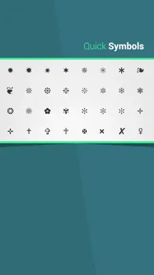 ASCII Text Symbols android App screenshot 5